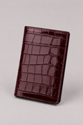 Burgundy Portofino Passport Holder