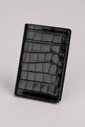 Black Portofino Passport Holder