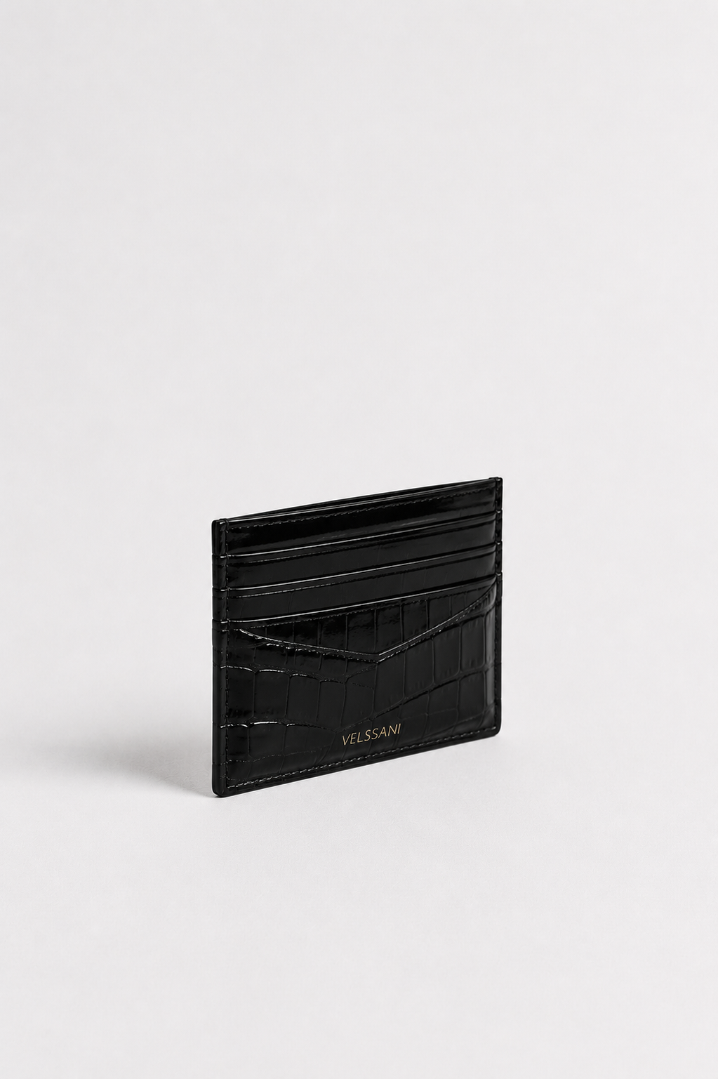 Black Portofino Card Holder
