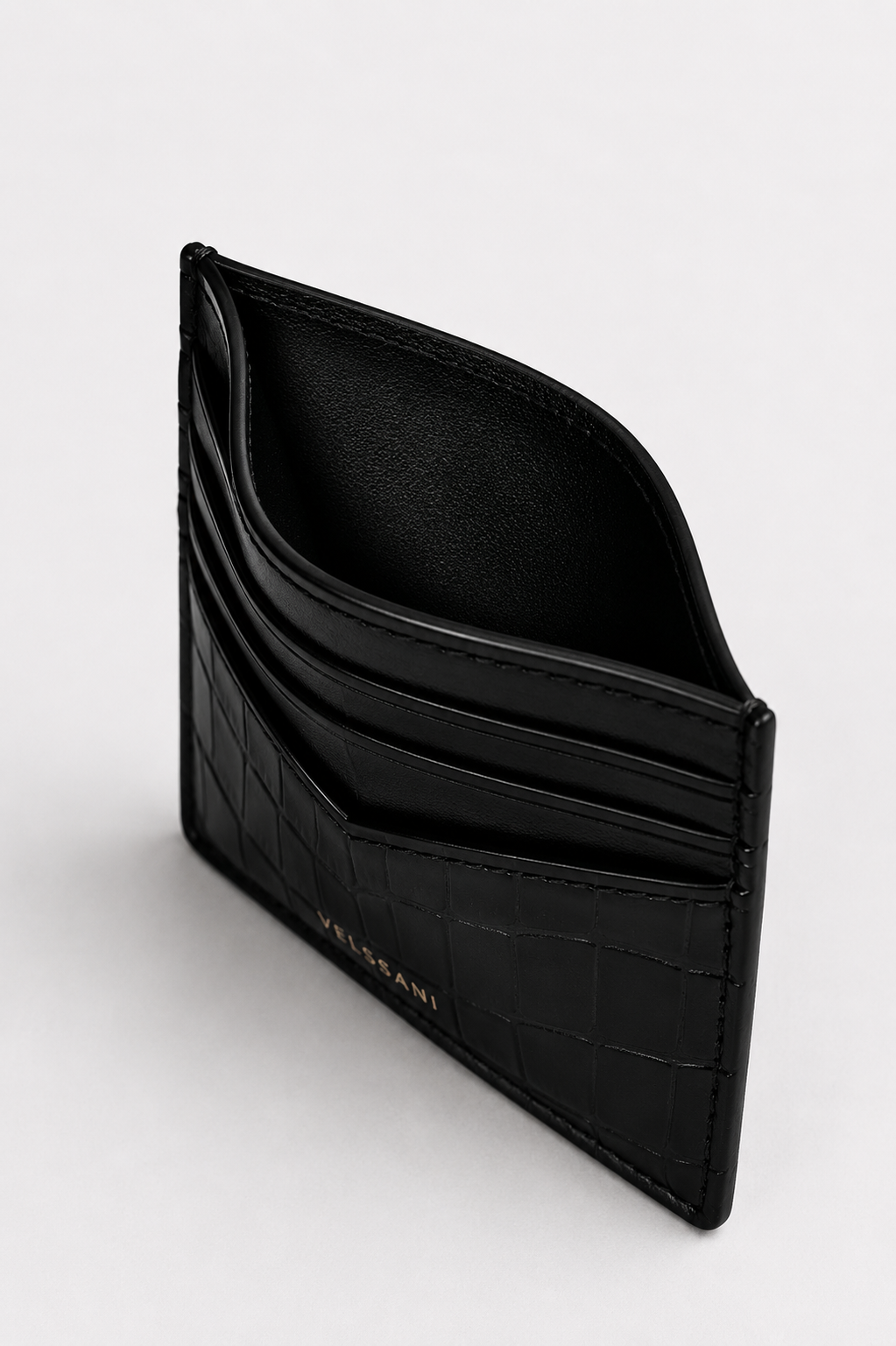 Black Portofino Card Holder