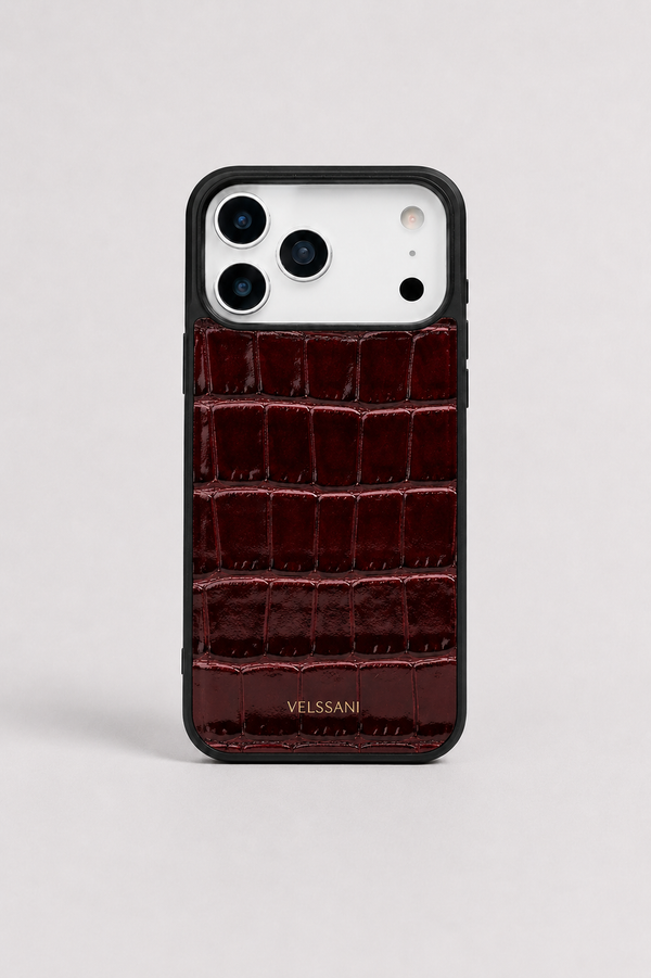 Burgundy Portofino Phone Case